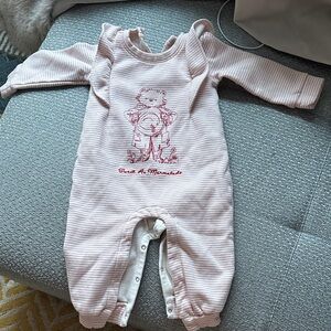 GAP NWOT Paddington fleece-lined onsie